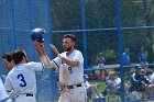 Baseball vs Babson  Wheaton College Baseball vs Babson during Championship game of the NEWMAC Championship hosted by Wheaton. - (Photo by Keith Nordstrom) : Wheaton, baseball, NEWMAC